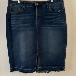 American Vintage Denim Blue Skirt